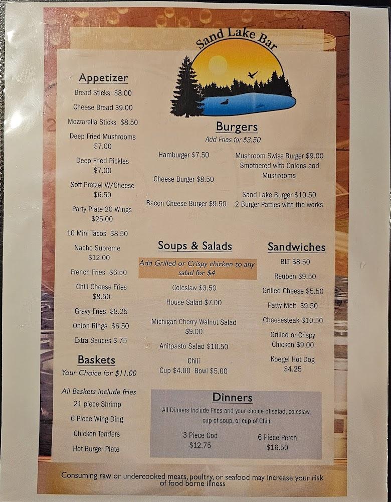 Sand Lake bar Bread Sticks